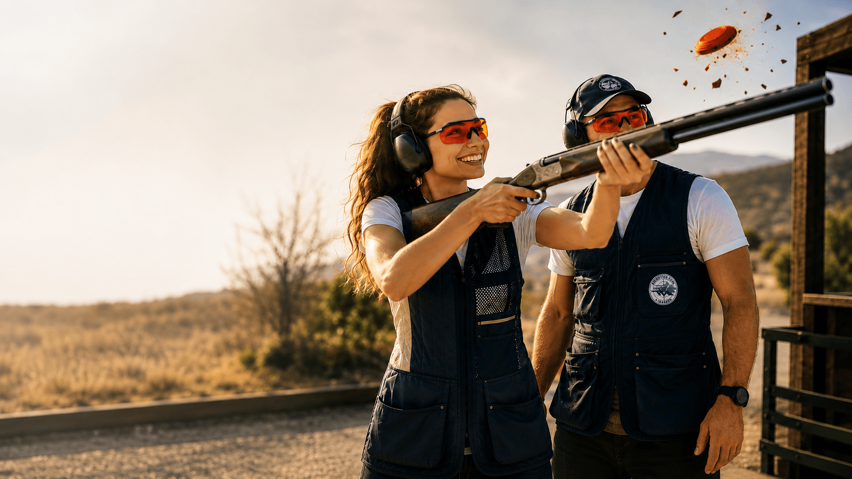 Clay target shooting experience at Limassol International Shooting Club
